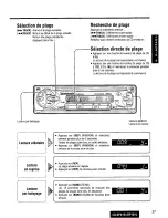 Предварительный просмотр 37 страницы Panasonic CQDP101U - AUTO RADIO/CD DECK Operating Instructions Manual