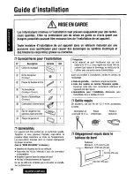 Предварительный просмотр 38 страницы Panasonic CQDP101U - AUTO RADIO/CD DECK Operating Instructions Manual