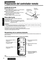 Предварительный просмотр 50 страницы Panasonic CQDP101U - AUTO RADIO/CD DECK Operating Instructions Manual