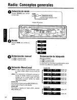 Предварительный просмотр 54 страницы Panasonic CQDP101U - AUTO RADIO/CD DECK Operating Instructions Manual