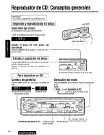 Предварительный просмотр 56 страницы Panasonic CQDP101U - AUTO RADIO/CD DECK Operating Instructions Manual