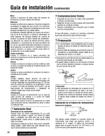 Предварительный просмотр 60 страницы Panasonic CQDP101U - AUTO RADIO/CD DECK Operating Instructions Manual