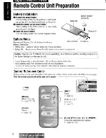 Предварительный просмотр 16 страницы Panasonic CQDP103U - AUTO RADIO/CD DECK Operating Instructions Manual