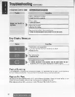 Предварительный просмотр 20 страницы Panasonic CQDP103U - AUTO RADIO/CD DECK Operating Instructions Manual
