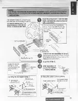 Предварительный просмотр 25 страницы Panasonic CQDP103U - AUTO RADIO/CD DECK Operating Instructions Manual