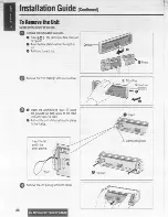 Предварительный просмотр 26 страницы Panasonic CQDP103U - AUTO RADIO/CD DECK Operating Instructions Manual