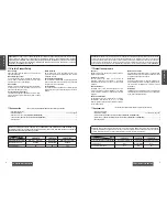 Предварительный просмотр 3 страницы Panasonic CQDP133U - CD Receiver With 2 Outputs Operating Instructions Manual