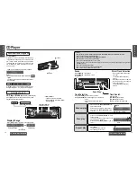 Предварительный просмотр 8 страницы Panasonic CQDP133U - CD Receiver With 2 Outputs Operating Instructions Manual