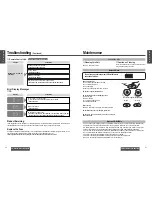 Предварительный просмотр 11 страницы Panasonic CQDP133U - CD Receiver With 2 Outputs Operating Instructions Manual