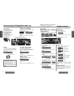 Предварительный просмотр 16 страницы Panasonic CQDP133U - CD Receiver With 2 Outputs Operating Instructions Manual