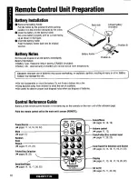 Предварительный просмотр 10 страницы Panasonic CQDP171U - AUTO RADIO/CD DECK Operating Instructions Manual