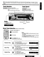 Предварительный просмотр 17 страницы Panasonic CQDP171U - AUTO RADIO/CD DECK Operating Instructions Manual