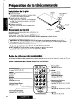 Предварительный просмотр 42 страницы Panasonic CQDP171U - AUTO RADIO/CD DECK Operating Instructions Manual