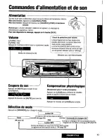 Предварительный просмотр 43 страницы Panasonic CQDP171U - AUTO RADIO/CD DECK Operating Instructions Manual