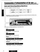 Предварительный просмотр 44 страницы Panasonic CQDP171U - AUTO RADIO/CD DECK Operating Instructions Manual