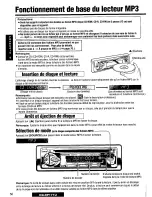 Предварительный просмотр 50 страницы Panasonic CQDP171U - AUTO RADIO/CD DECK Operating Instructions Manual