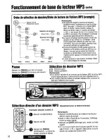 Предварительный просмотр 52 страницы Panasonic CQDP171U - AUTO RADIO/CD DECK Operating Instructions Manual