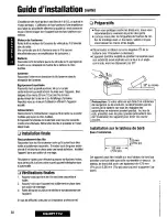 Предварительный просмотр 58 страницы Panasonic CQDP171U - AUTO RADIO/CD DECK Operating Instructions Manual