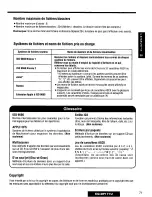 Предварительный просмотр 71 страницы Panasonic CQDP171U - AUTO RADIO/CD DECK Operating Instructions Manual