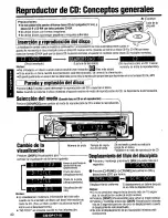 Предварительный просмотр 80 страницы Panasonic CQDP171U - AUTO RADIO/CD DECK Operating Instructions Manual