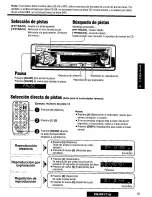 Предварительный просмотр 81 страницы Panasonic CQDP171U - AUTO RADIO/CD DECK Operating Instructions Manual