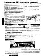 Предварительный просмотр 82 страницы Panasonic CQDP171U - AUTO RADIO/CD DECK Operating Instructions Manual