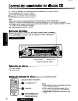 Предварительный просмотр 86 страницы Panasonic CQDP171U - AUTO RADIO/CD DECK Operating Instructions Manual