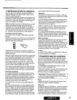 Предварительный просмотр 89 страницы Panasonic CQDP171U - AUTO RADIO/CD DECK Operating Instructions Manual