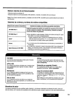 Предварительный просмотр 103 страницы Panasonic CQDP171U - AUTO RADIO/CD DECK Operating Instructions Manual