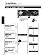 Предварительный просмотр 22 страницы Panasonic CQDP383U - AUTO RADIO/CD DECK Operating Manual