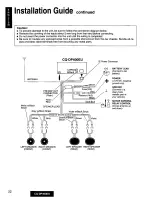 Preview for 22 page of Panasonic CQDP400EU - CAR STEREO CD PLAYER Operating Instructions Manual