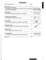 Preview for 3 page of Panasonic CQDP710EUC - AUTO RADIO/CD DECK Operating Instructions Manual