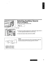 Preview for 9 page of Panasonic CQDP710EUC - AUTO RADIO/CD DECK Operating Instructions Manual