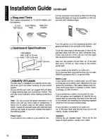 Preview for 16 page of Panasonic CQDP710EUC - AUTO RADIO/CD DECK Operating Instructions Manual