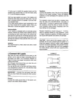 Preview for 17 page of Panasonic CQDP710EUC - AUTO RADIO/CD DECK Operating Instructions Manual