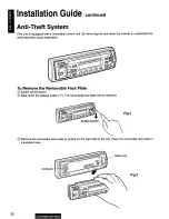 Preview for 22 page of Panasonic CQDP710EUC - AUTO RADIO/CD DECK Operating Instructions Manual