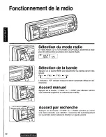 Preview for 32 page of Panasonic CQDP710EUC - AUTO RADIO/CD DECK Operating Instructions Manual