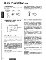 Preview for 38 page of Panasonic CQDP710EUC - AUTO RADIO/CD DECK Operating Instructions Manual