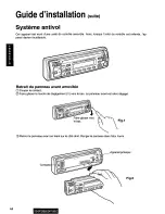 Preview for 44 page of Panasonic CQDP710EUC - AUTO RADIO/CD DECK Operating Instructions Manual