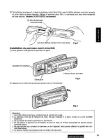 Preview for 45 page of Panasonic CQDP710EUC - AUTO RADIO/CD DECK Operating Instructions Manual