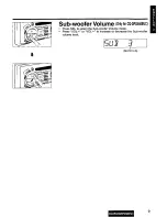 Предварительный просмотр 9 страницы Panasonic CQDPG500EUC - AUTO RADIO/CD DECK Operating Instructions Manual