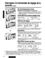 Предварительный просмотр 30 страницы Panasonic CQDPG500EUC - AUTO RADIO/CD DECK Operating Instructions Manual