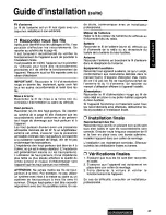 Предварительный просмотр 41 страницы Panasonic CQDPG500EUC - AUTO RADIO/CD DECK Operating Instructions Manual