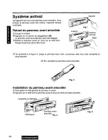 Предварительный просмотр 44 страницы Panasonic CQDPG500EUC - AUTO RADIO/CD DECK Operating Instructions Manual