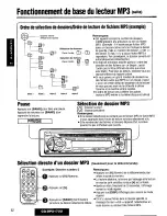 Предварительный просмотр 52 страницы Panasonic CQDPX172U - AUTO RADIO/CD DECK Operating Instructions Manual