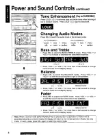 Предварительный просмотр 8 страницы Panasonic CQDPX30EUC - AUTO RADIO/CD DECK Operating Instructions Manual