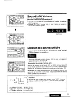 Предварительный просмотр 31 страницы Panasonic CQDPX30EUC - AUTO RADIO/CD DECK Operating Instructions Manual