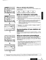 Предварительный просмотр 33 страницы Panasonic CQDPX30EUC - AUTO RADIO/CD DECK Operating Instructions Manual