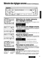 Предварительный просмотр 37 страницы Panasonic CQDPX30EUC - AUTO RADIO/CD DECK Operating Instructions Manual