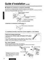 Предварительный просмотр 44 страницы Panasonic CQDPX30EUC - AUTO RADIO/CD DECK Operating Instructions Manual